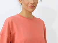 Basic Comfort Fit Round Neck Women's Sweatshirt - 97114