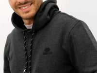 Kangaroo Zip Standard Fit Hooded Men's Sweatshirt - 87872