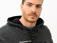 Kangaroo Zip Standard Fit Hooded Men's Sweatshirt - 87883