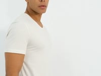 Short Sleeve Standard Fit V-Neck Men's T-Shirt - 87912