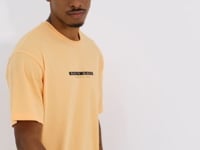 Melon Inside Back Print O Collar Men's Oversize T-Shirt - 88100