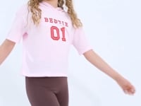 Brown High Waist Slim Leg Girls Tights - 75047