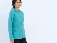 Hooded Zip-Up Comfort Fit Women's Fleece Sweatshirt - 97233