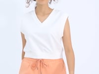 Melon Inner Rise Waist Comfort Fit Wide Leg Pocketed Women's Fleece Tracksuit Bottom - 94623