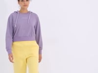 Lemon High Waist Brushed 3-Thread Cotton Basic Women's Tracksuit Bottom - 94624