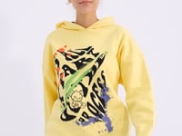 Lemon Pre-Printed Hooded Women's Oversize Women's Sweatshirt - 97248