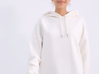 Raglan Collar Basic Hooded Oversize Sweatshirt Tunic - 97242