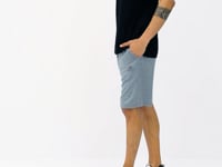 Black Arm Printed Detailed Polo Collar Standard Fit Men's T-shirt - 88240