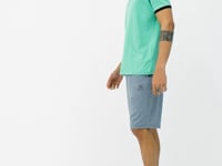 Olive Green Printed O Collar Standard Fit Men's T-shirt - 88169