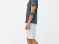 Dark Gray Printed Standard Fit O Neck Men's T-Shirt - 88171