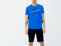 Men's Standard Fit O Collar Printed Pattern T-Shirt - 88172