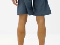 Dark Gray Side Pocket Detailed Elastane Men's Shorts - 81238