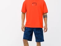 Fiesta Print O Collar Oversize Men's T-Shirt - 88192