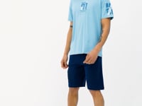 Indigo Cargo Pocket Detailed Laced Standard Fit Men's Shorts - 81258