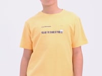 Melon Inside Print Detailed O Collar Standard Cut Men's Kids T-Shirt - 11117