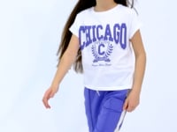 Light Purple Side Striped Hidden Zipper Pocket Detailed Jogger Girls' Tracksuit Bottom - 75122