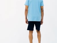 Alva Navy Blue Printed Men's Shorts - 81245