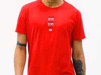 Tylor Red Print Men's T-Shirt - 88227