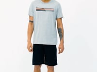 Stew Grey Melanj O Collar Men's T-Shirt - 88229