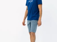 Boris Indigo Standard Fit Men's T-Shirt - 88206