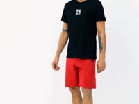 Miles Black Printed Men's T-Shirt - 88222