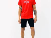 Boris Red Standard Fit Men's T-Shirt - 88206