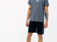 Miles Grey Printed Men's T-Shirt - 88222