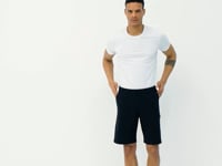 Evan Black Standard Fit Men's Shorts - 81240