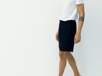 Ryan Navy Blue Standard Fit Men's Shorts - 81239