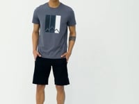 Dean Dark Grey Standard Fit Men's T-Shirt - 88211