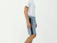 Alfred Grey Melange Standard Fit Men's Shorts - 81244