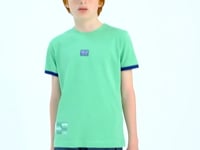 Printed Standard Fit O Collar Boys T-Shirt - 11097