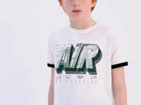 Ecru Print Standard Fit O Collar Boys T-Shirt - 11098