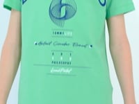 Print Detailed O Collar Standard Fit Boys T-Shirt - 11103