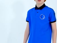 Printed Shirt Detailed Polo Collar Standard Fit Boys' T-Shirt - 11166