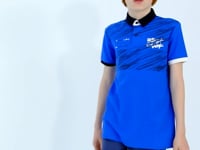 Printed Sash Detailed Polo Collar Standard Cut Boys' T-Shirt - 11161