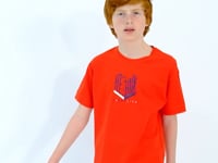 Fiesta Print O Collar Oversize Boys' T-Shirt - 11151