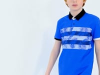 Detailed Standard Mold Polo Collar Men's Boys T-Shirt - 11101