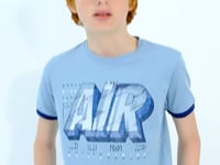 Navy Blue Printed Detailed Laced Standard Fit Boys Shorts - 11125