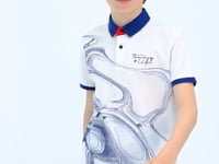 Standard Mold Detailed Print Polo Collar Boys' T-Shirt - 11165