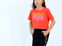 Black Side Embroidered Laced Standard Fit Jogger Girls Tracksuit Bottom - 75123