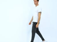 White Basic Men's T-Shirt - 88245