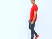 Red Basic Men's T-Shirt - 88245