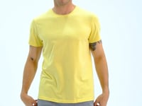 Yellow Basic Men's T-Shirt - 88245