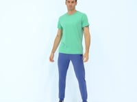 Green Basic Men's T-Shirt - 88245