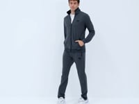 Troy Anthracite Melange Standard Fit Men's Tracksuit Set - 85196