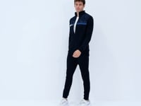 Harry Navy Blue Standard Fit Men's Tracksuit Set - 85197