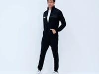 Harry Black Standard Fit Men's Tracksuit Set - 85197