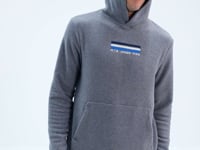 Men's Grey Melange Fleece Sweatshirt - 88301