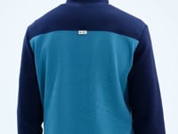 Straight Collar Color Block Hidden Pocket Detailed Relax Fit Men's Sweatshirt - 88290